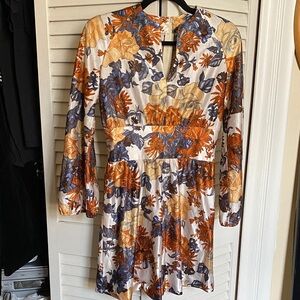 Floral Long Sleeve Dress